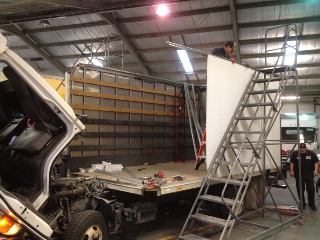 Box Truck Roll Up Door Replacement in Olathe, KS